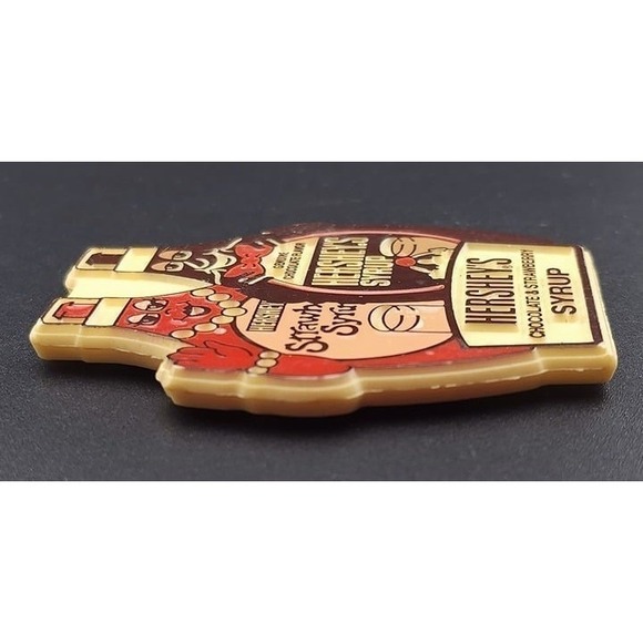 Vintage 1990 Hershey's Syrup Magnet, Chocolate‎ & Strawberry - Picture 4 of 4